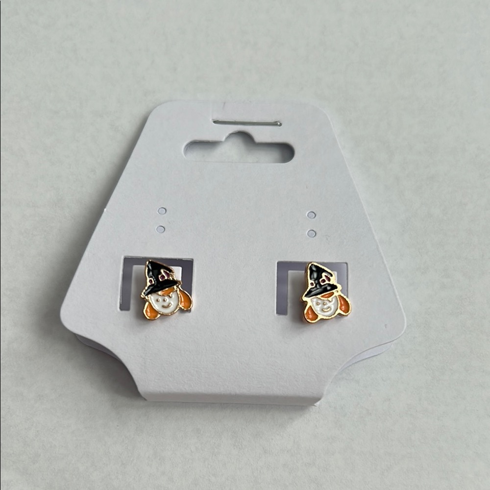 Halloween Witch Earrings